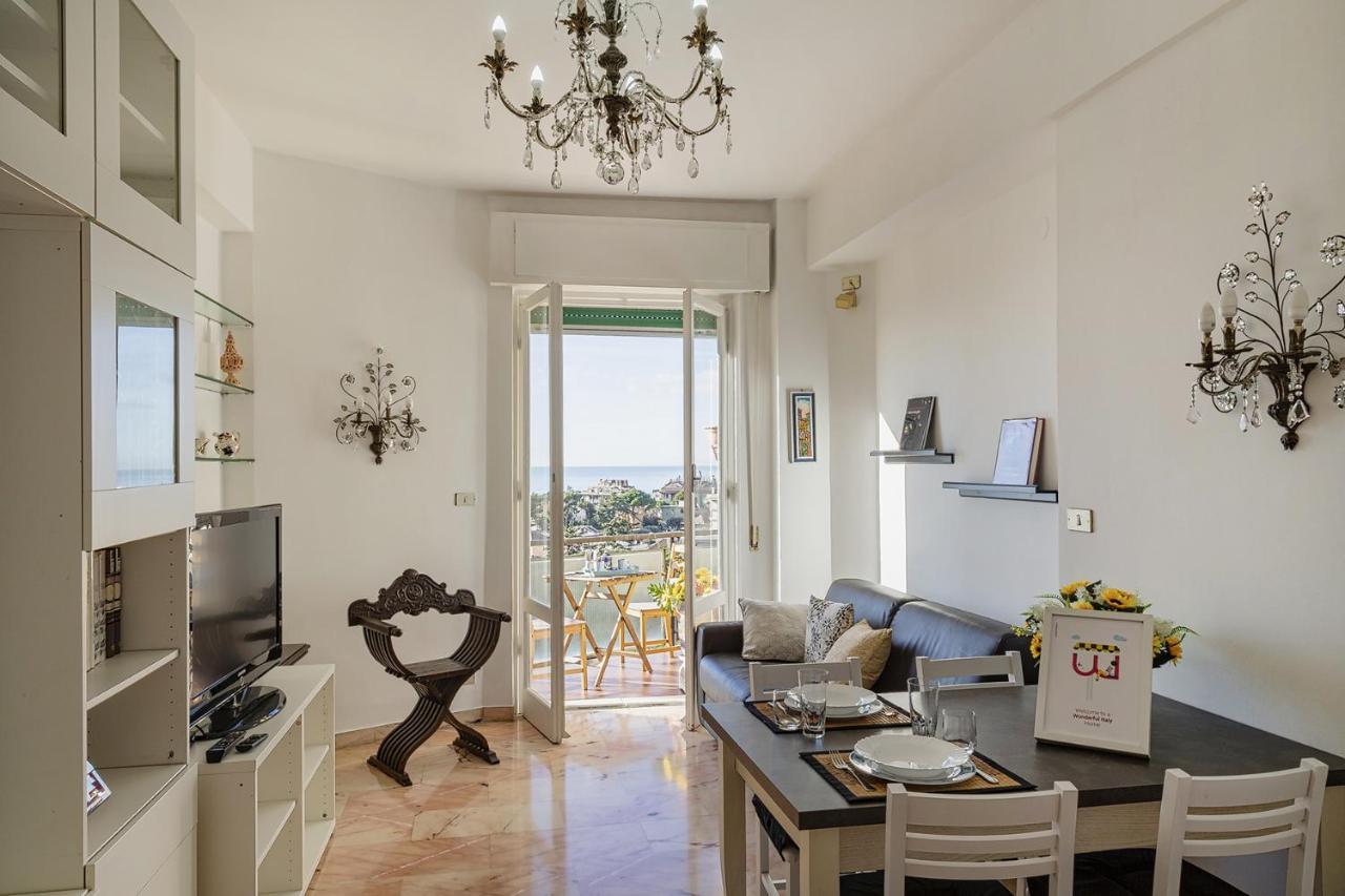 Homey Seaview Apartment By Wonderful Italy Genova Eksteriør bilde